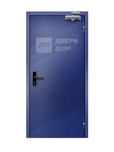 Противопожарная дверь глухая однопольная ДПМ-01 EI-30 без порога